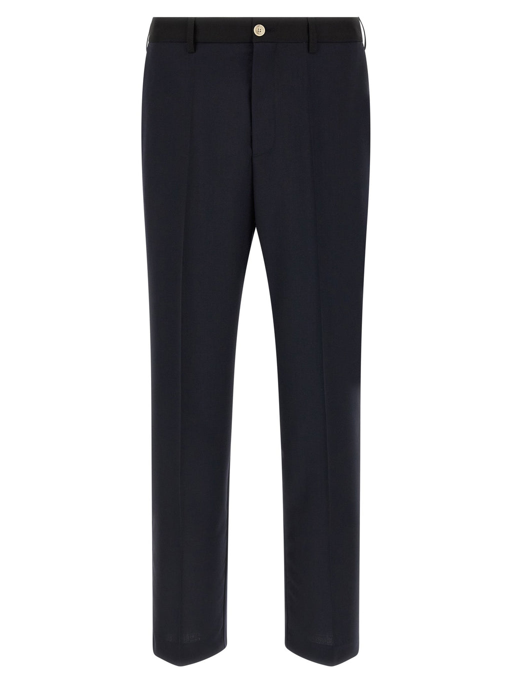 Marni Blue Virgin Wool Casual Pants