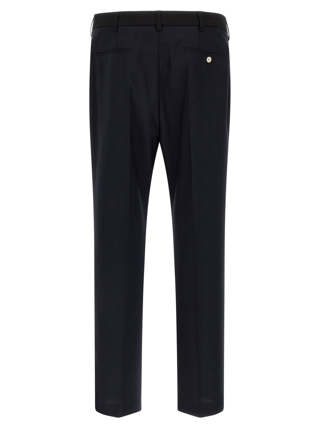 Marni Blue Virgin Wool Casual Pants