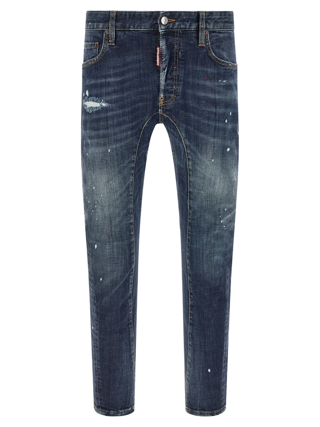 Dsquared² Blue Cotton Jeans Denim