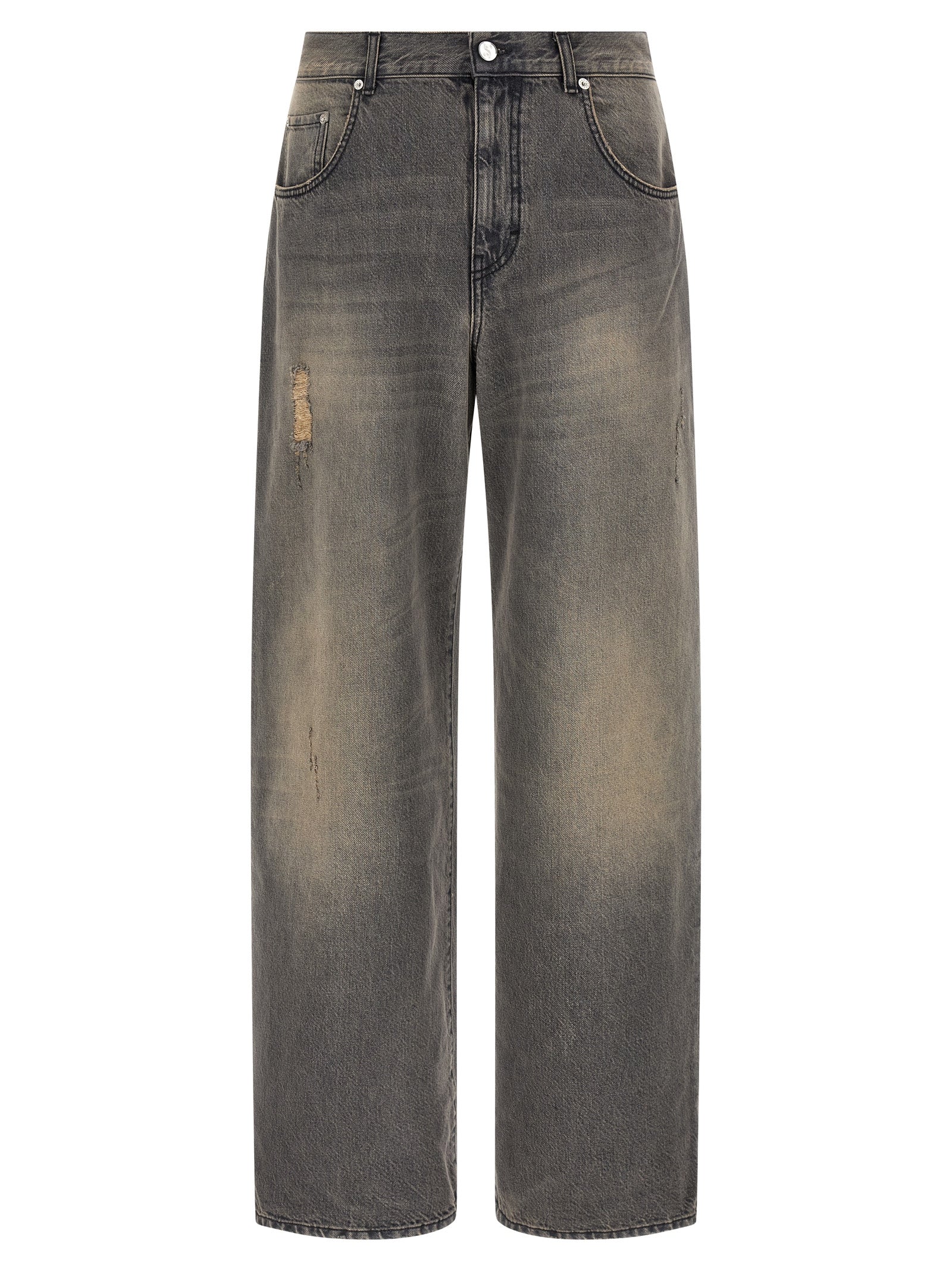 SÉFR Black Cotton Jeans Denim