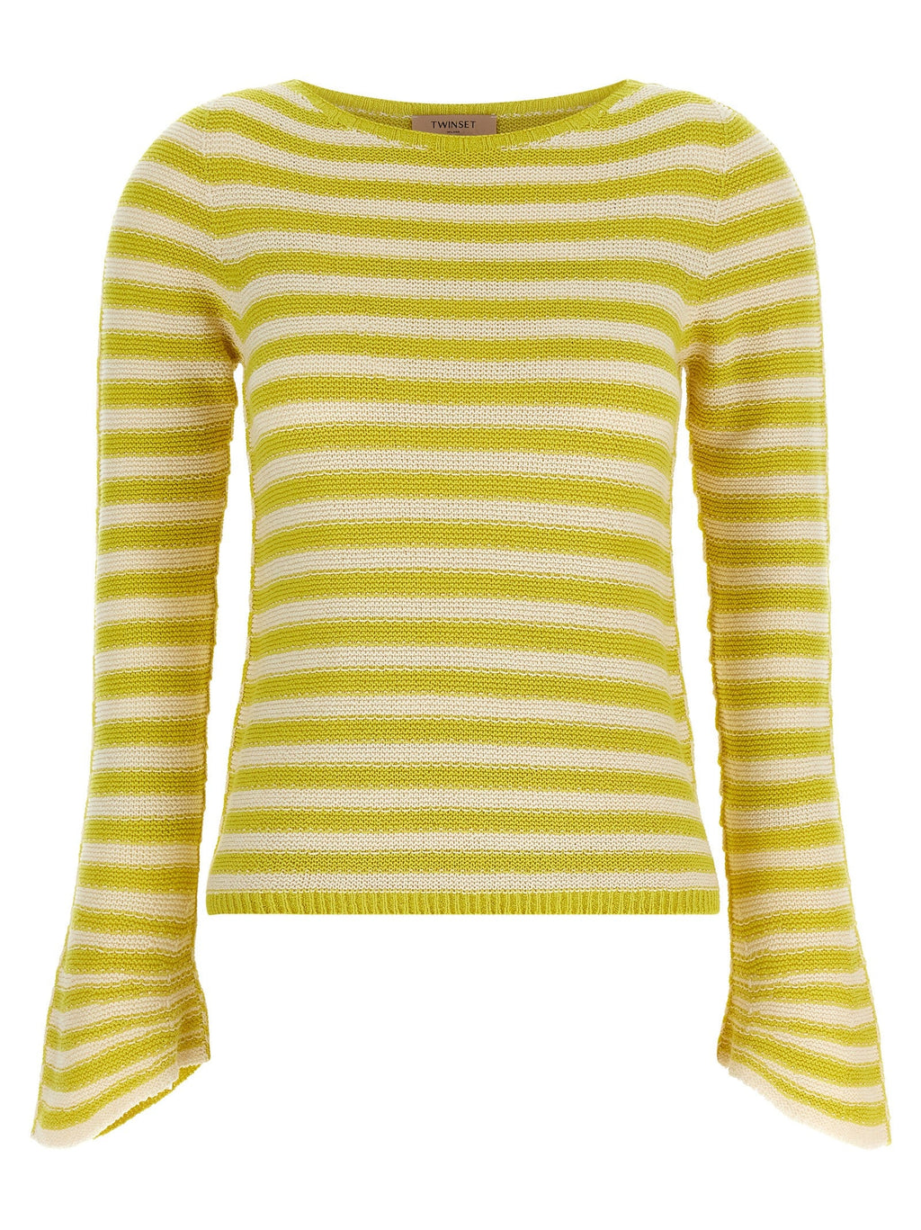Twinset Bicolor Cotton Cardigan