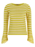 Twinset Bicolor Cotton Cardigan