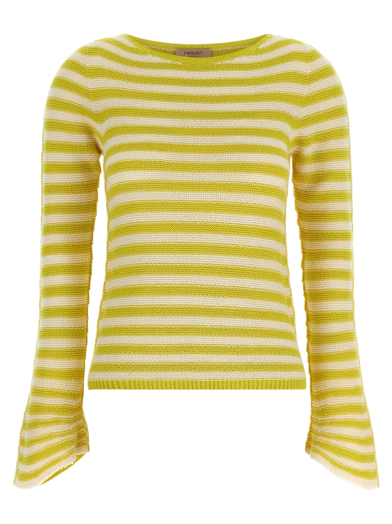 Twinset Bicolor Cotton Cardigan