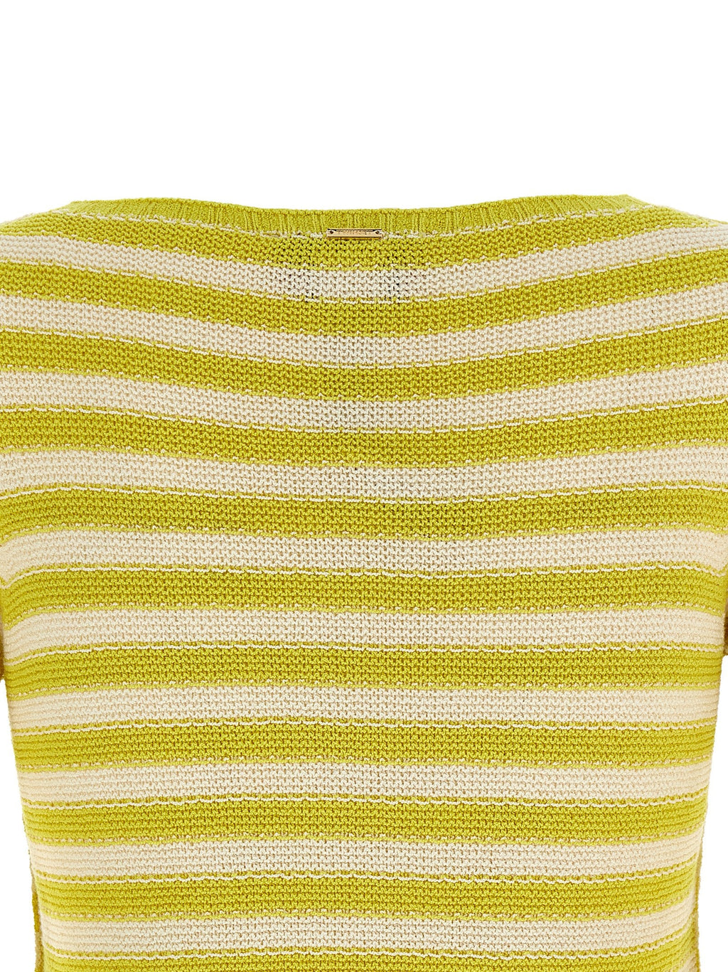 Twinset Bicolor Cotton Cardigan