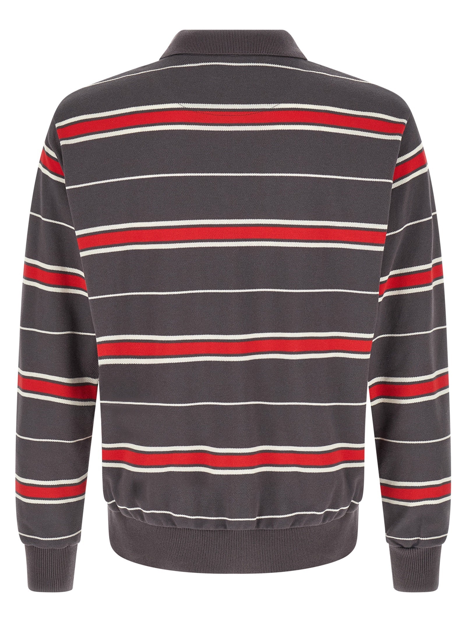 Undercover Gray Cotton Polo Shirt
