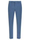 PT Torino Blue Cotton Casual Pants