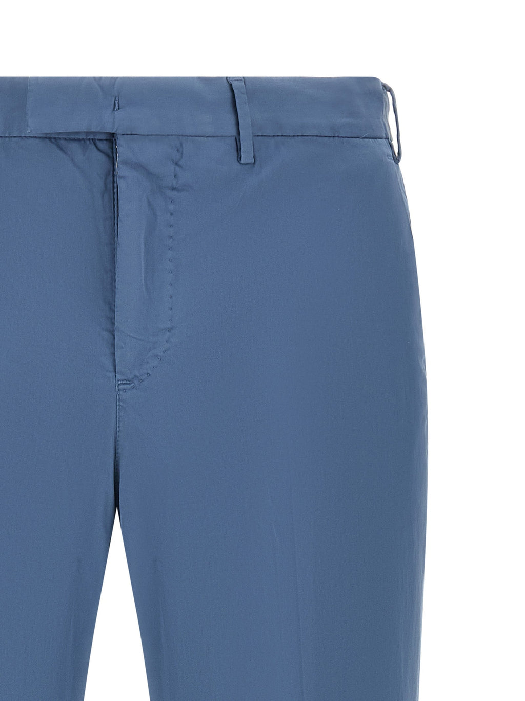 PT Torino Blue Cotton Casual Pants