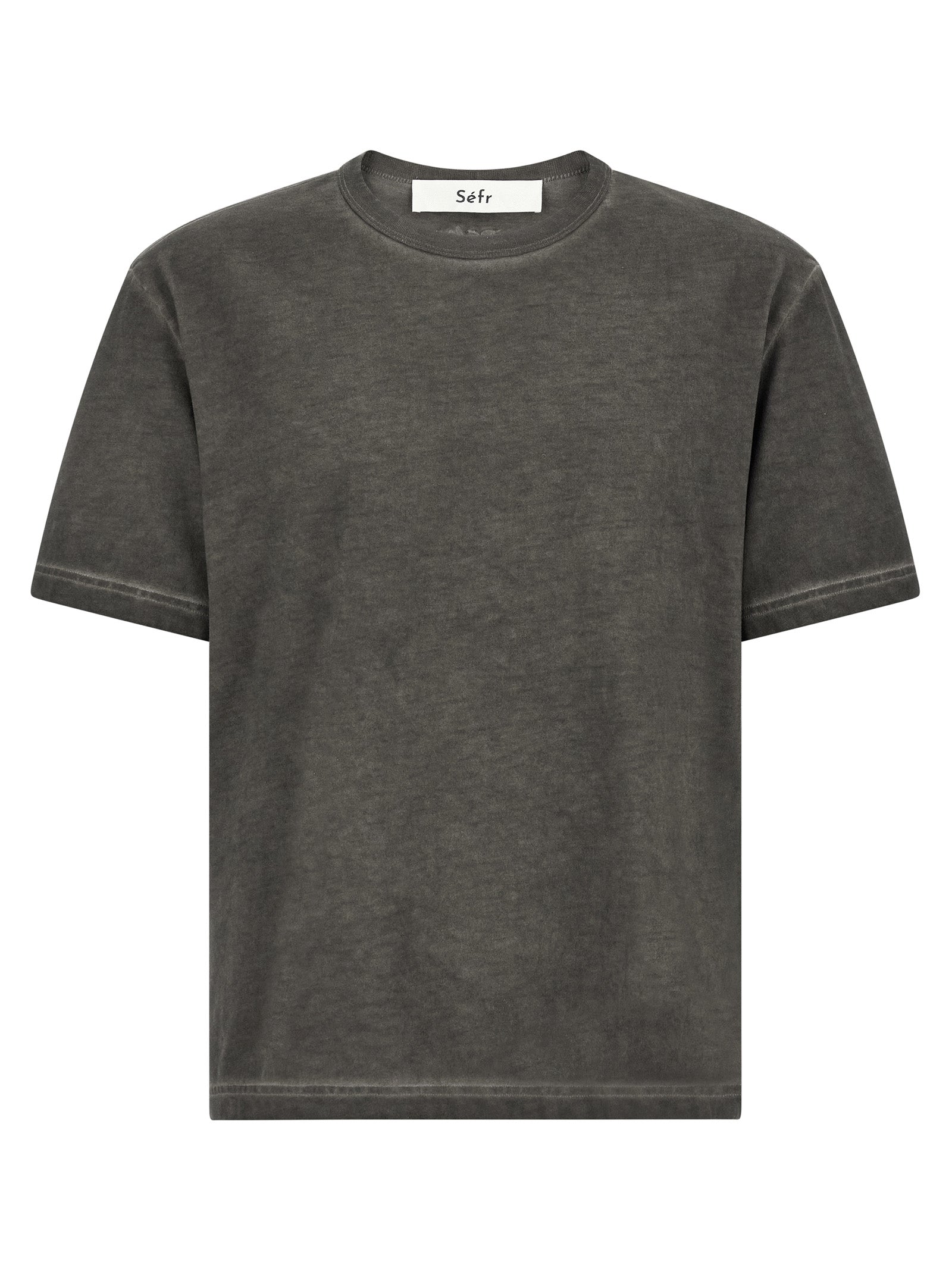 SÉFR Gray Cotton T-Shirt