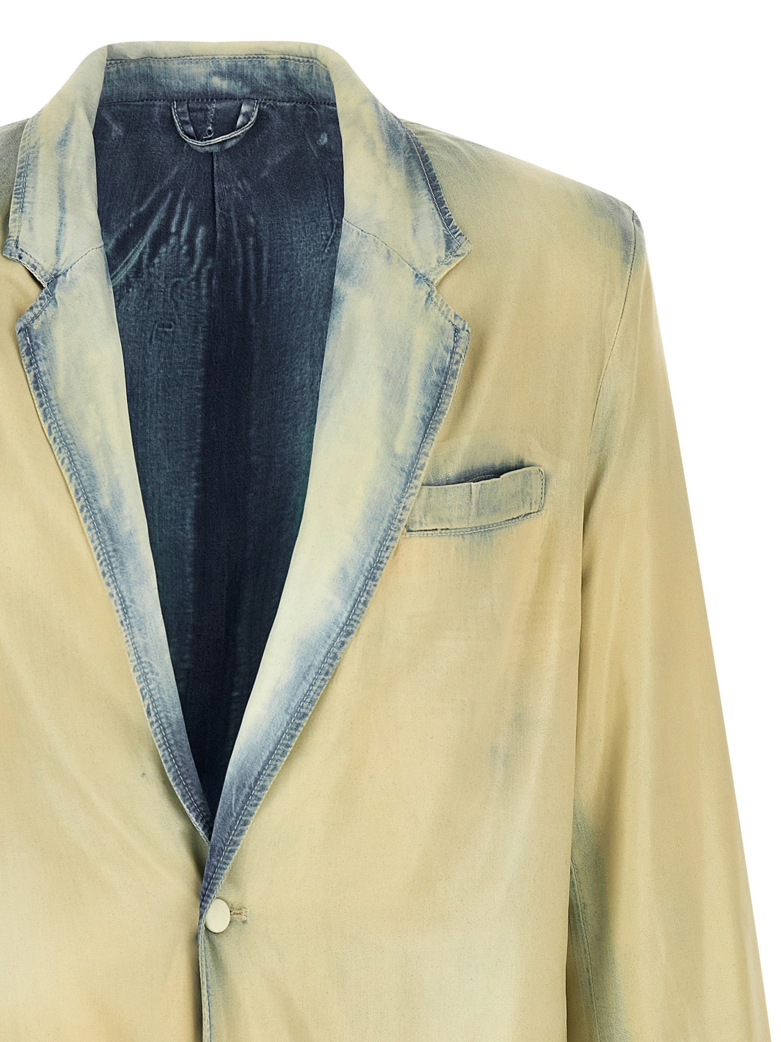 Diesel Beige Lyocell Blazer