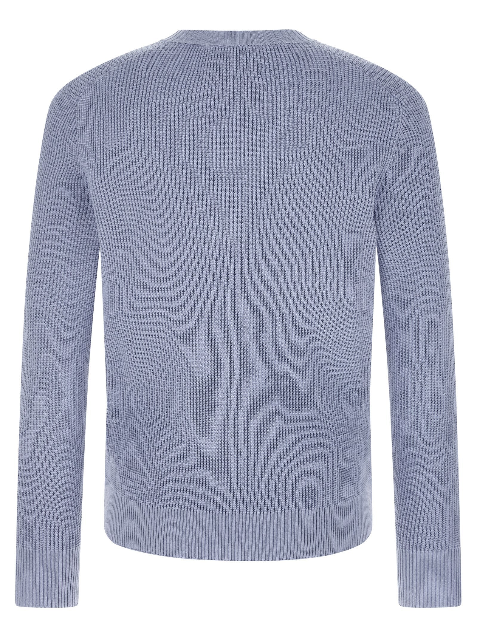 Ballantyne Blue Cotton Cardigan