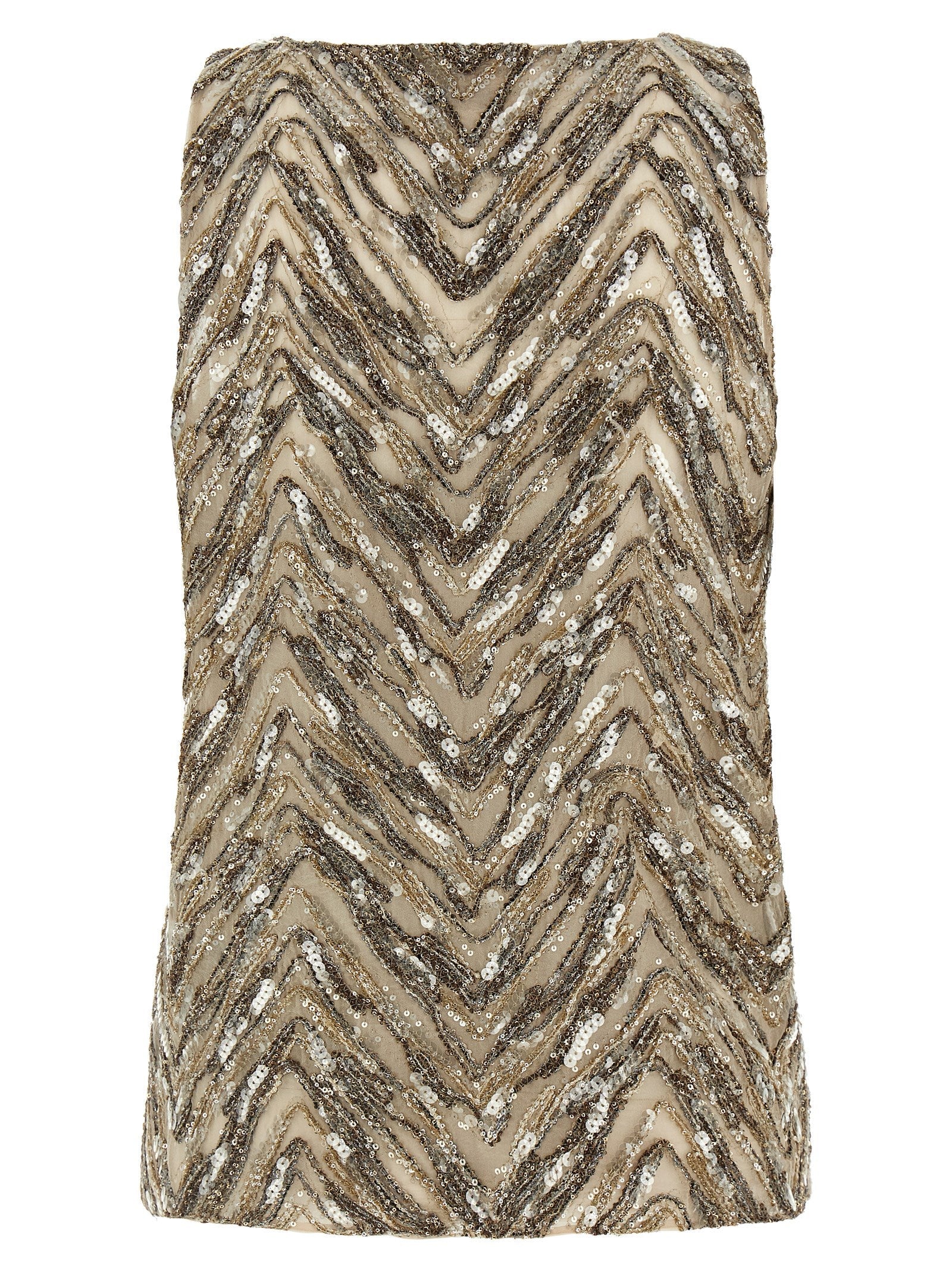 Brunello Cucinelli Beige Silk Tank Tops