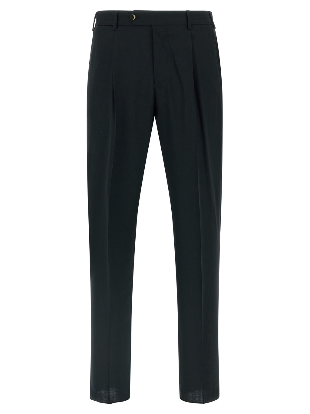 PT Torino Black Virgin Wool Pants
