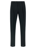 PT Torino Black Virgin Wool Pants