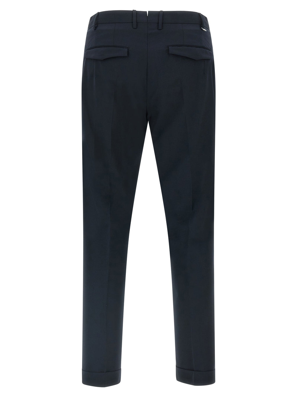 PT Torino Blue Virgin Wool Dress Pants