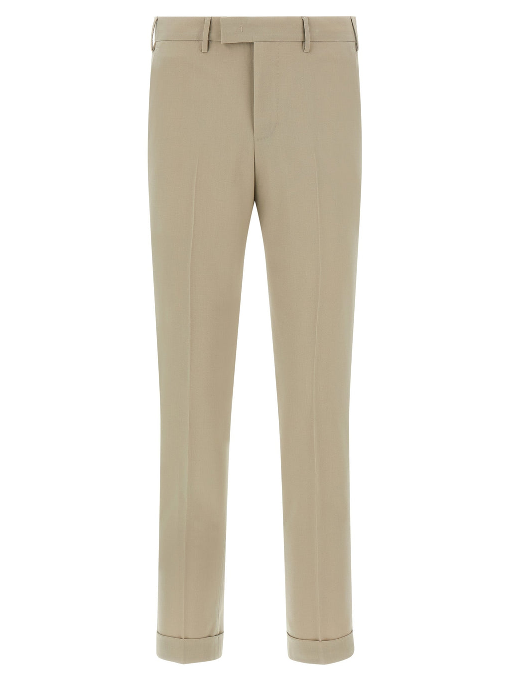 PT Torino Beige Virgin Wool Dress Pants