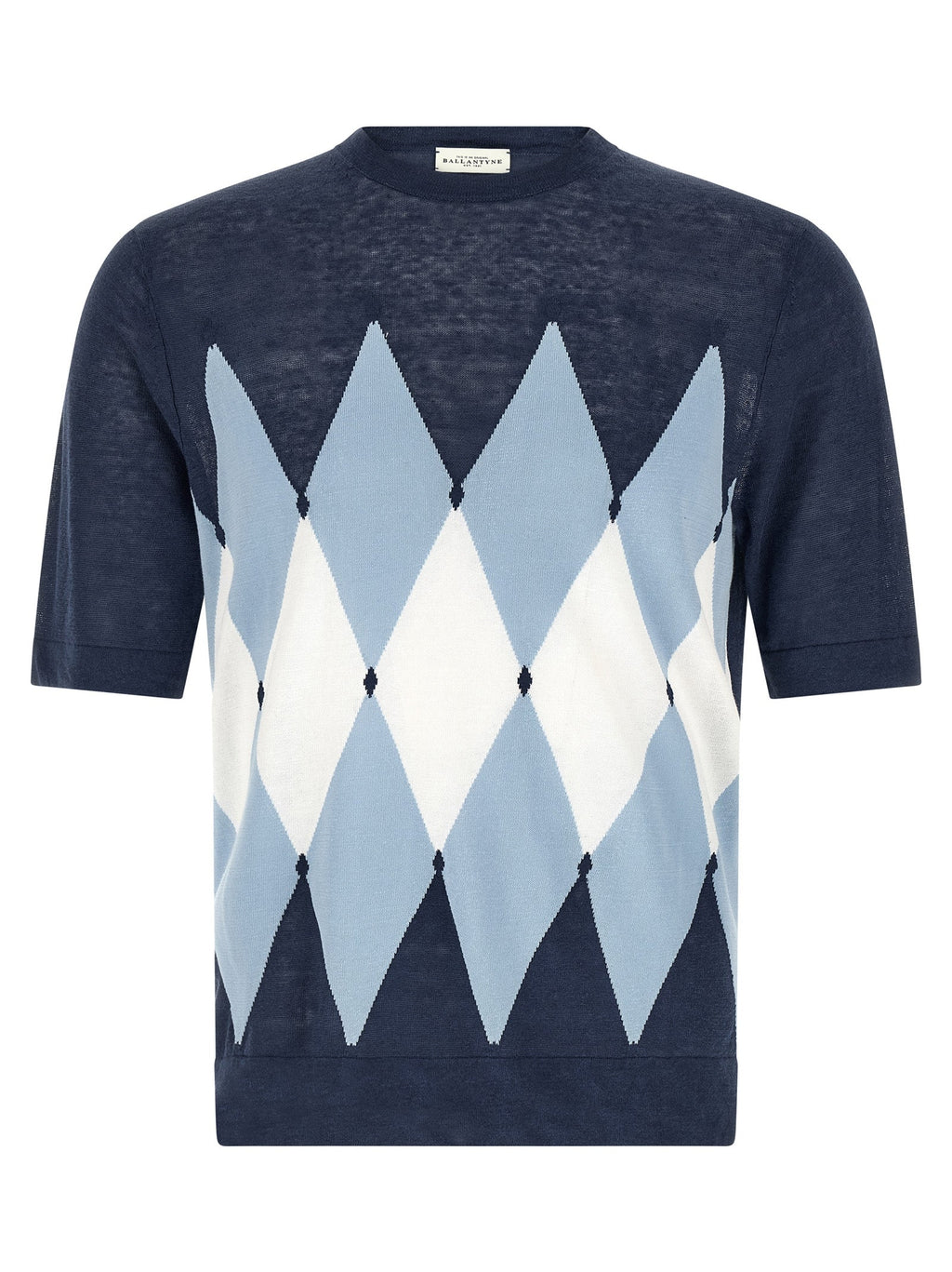 Ballantyne Blue Linen T-Shirt
