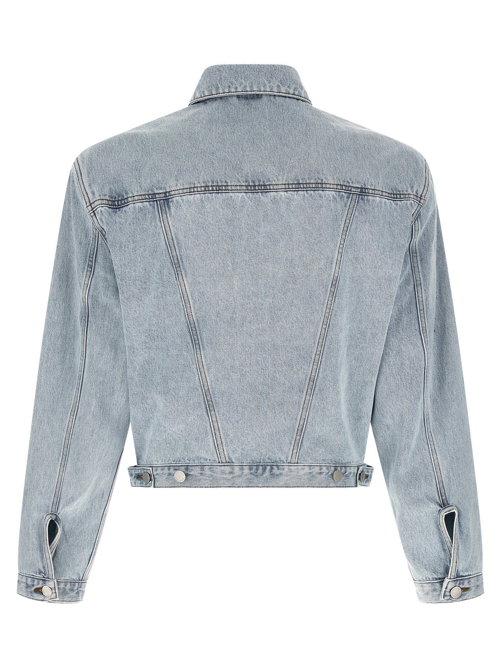 Entire Studios Blue Cotton Denim Jacket