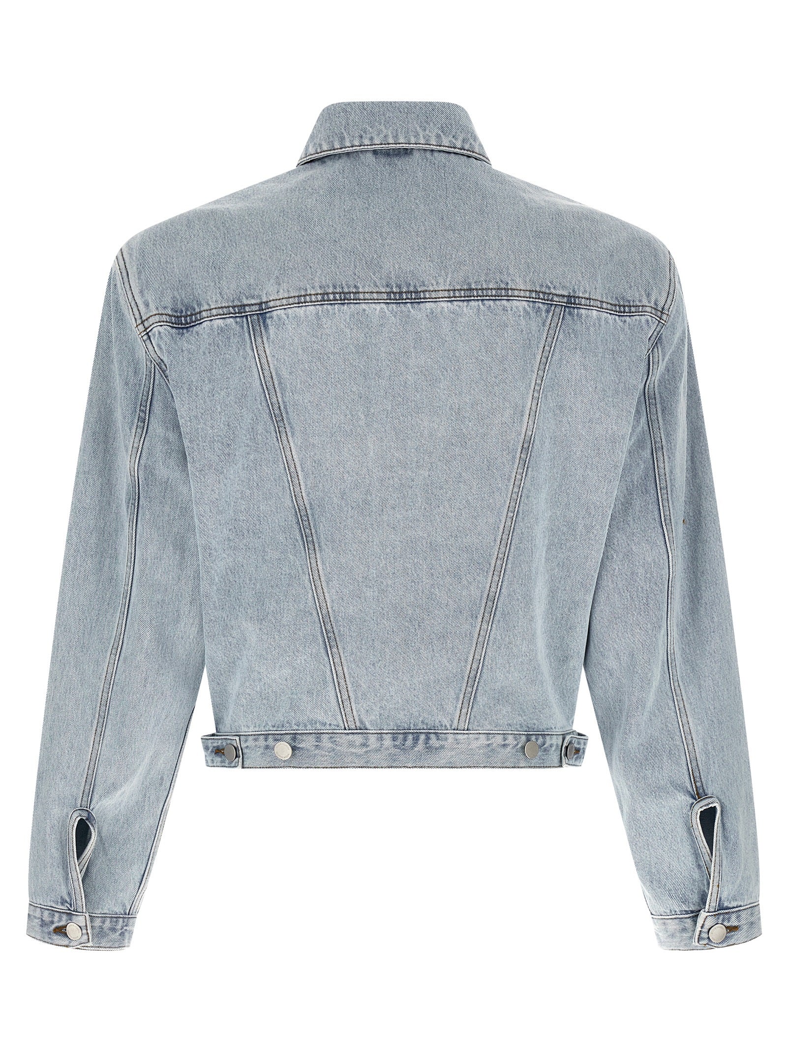 Entire Studios Blue Cotton Denim Jacket