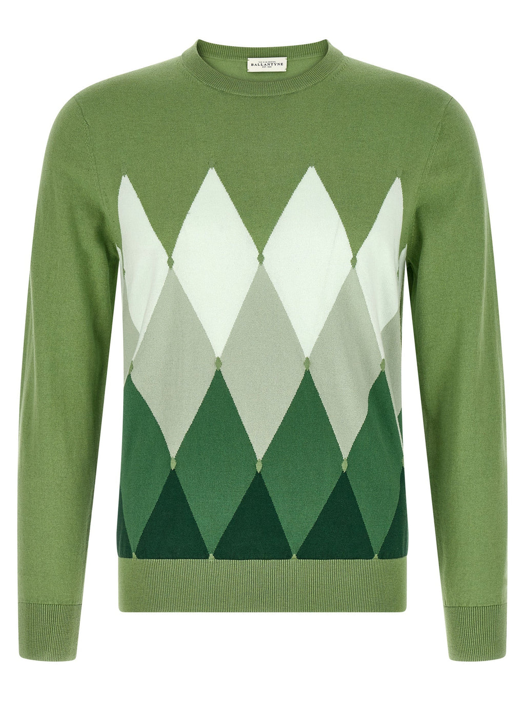 Ballantyne Bicolor Cotton Cardigan