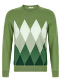 Ballantyne Bicolor Cotton Cardigan