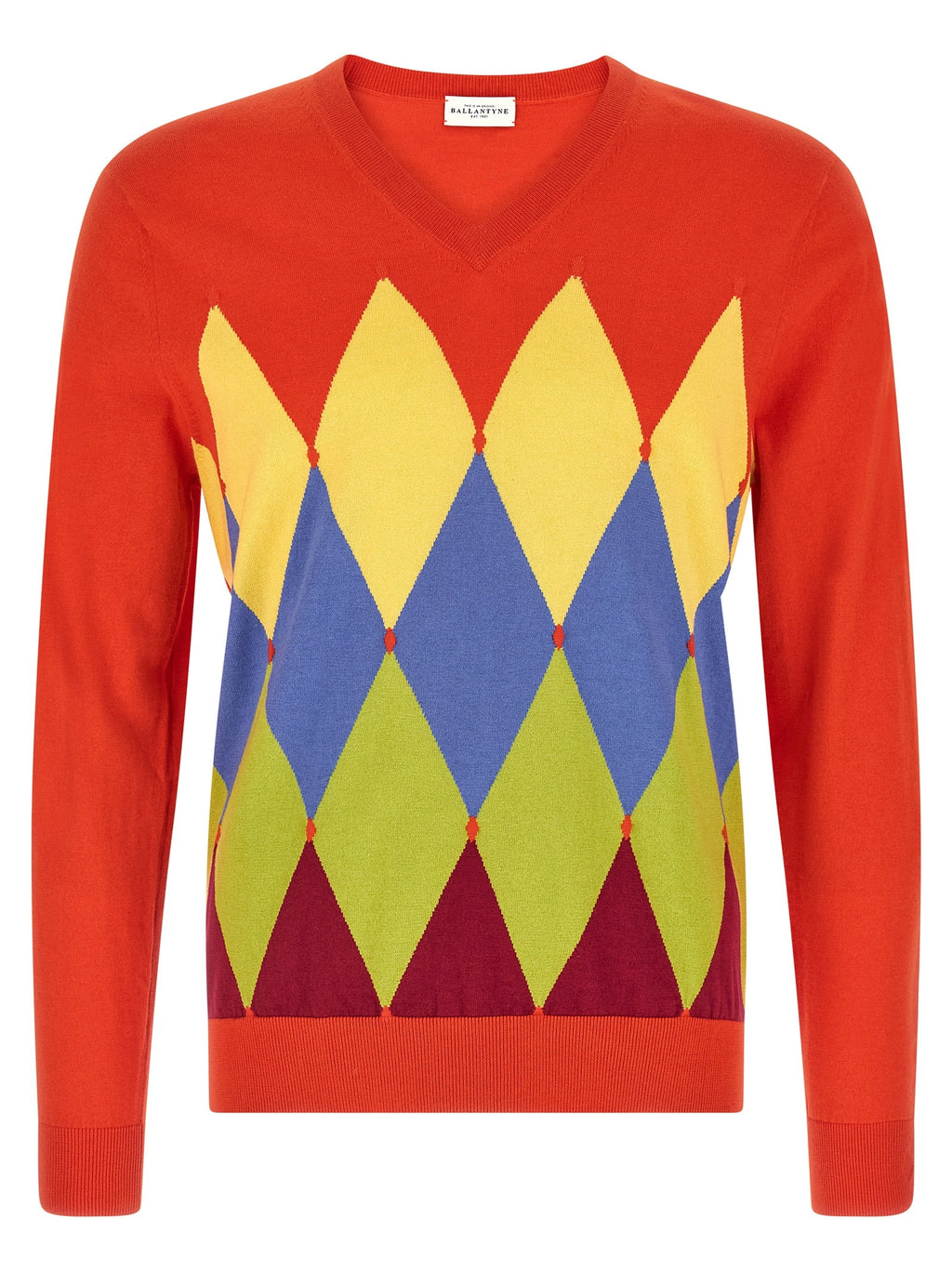 Ballantyne Multicolor Cotton Cardigan
