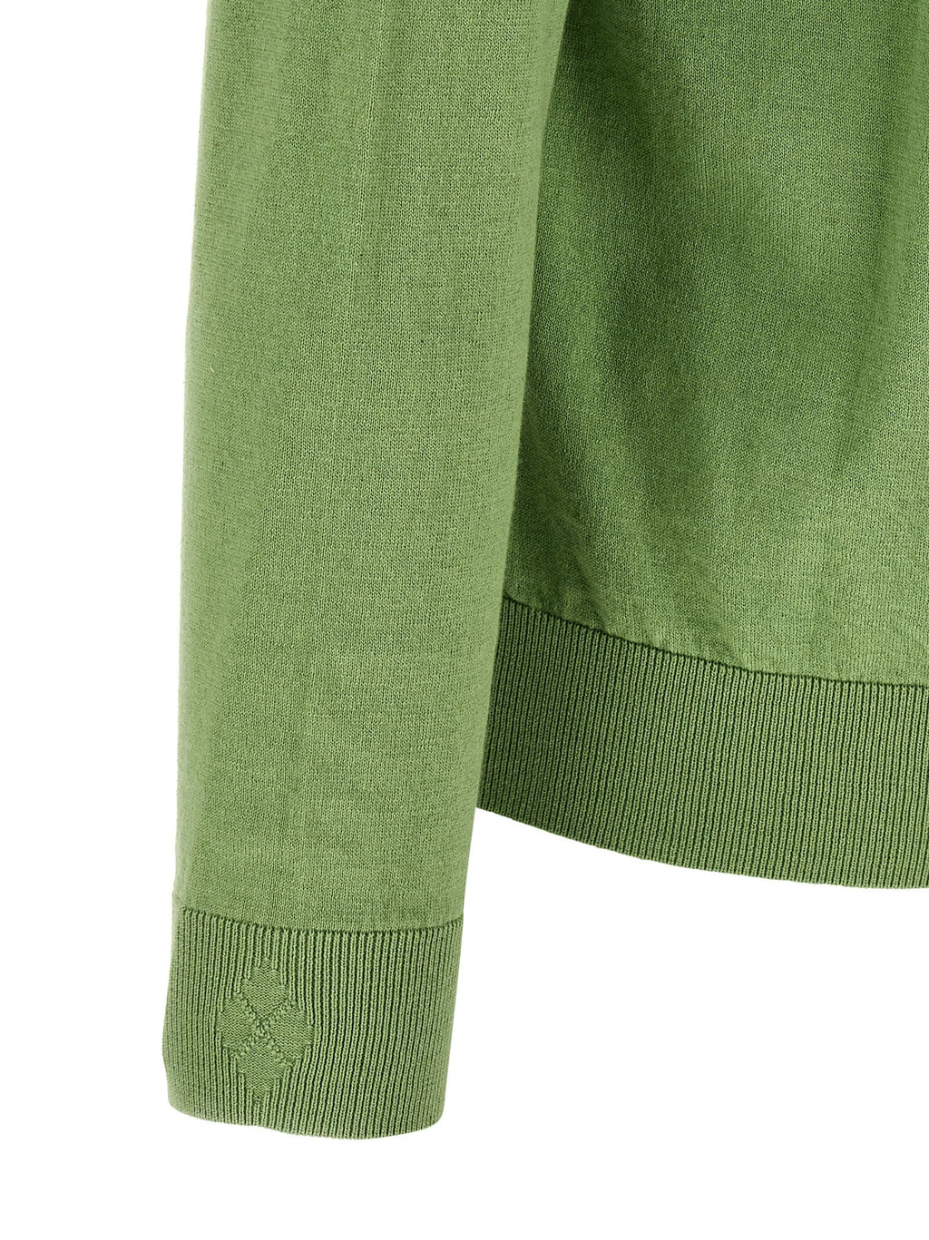 Ballantyne Bicolor Cotton Cardigan