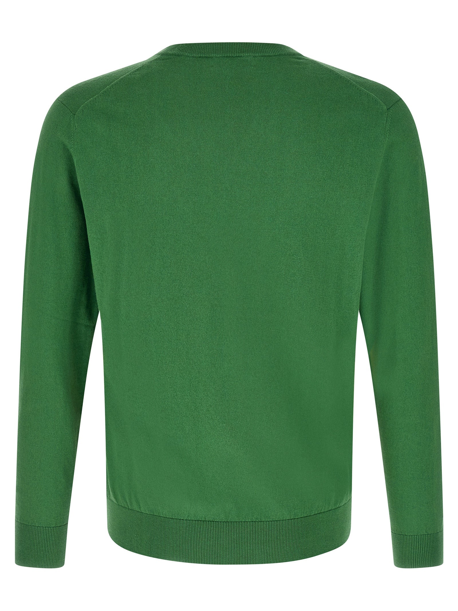 Ballantyne Bicolor Cotton Cardigan