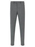 PT Torino Gray Virgin Wool Dress Pants