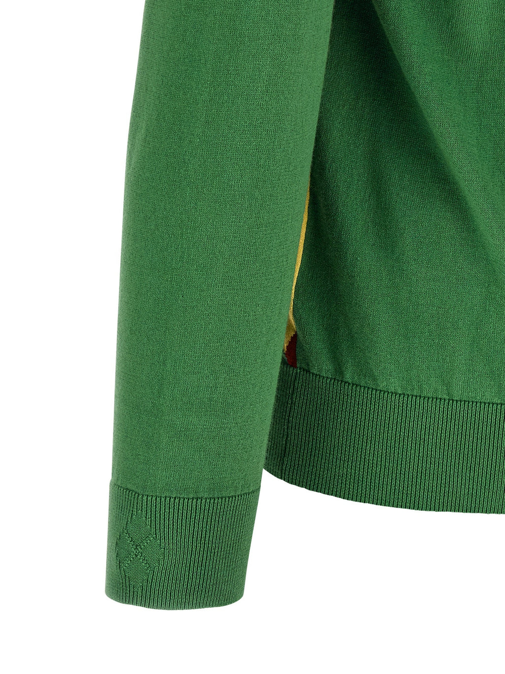 Ballantyne Bicolor Cotton Cardigan