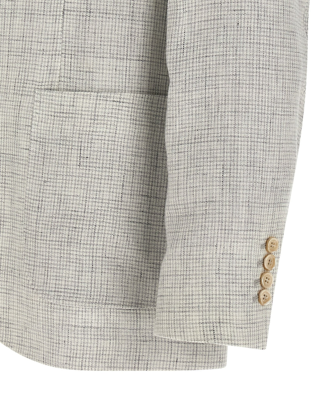 Brunello Cucinelli Beige Linen Blazer