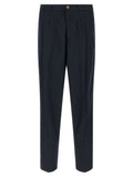 Brunello Cucinelli Blue Cotton Chino Pants