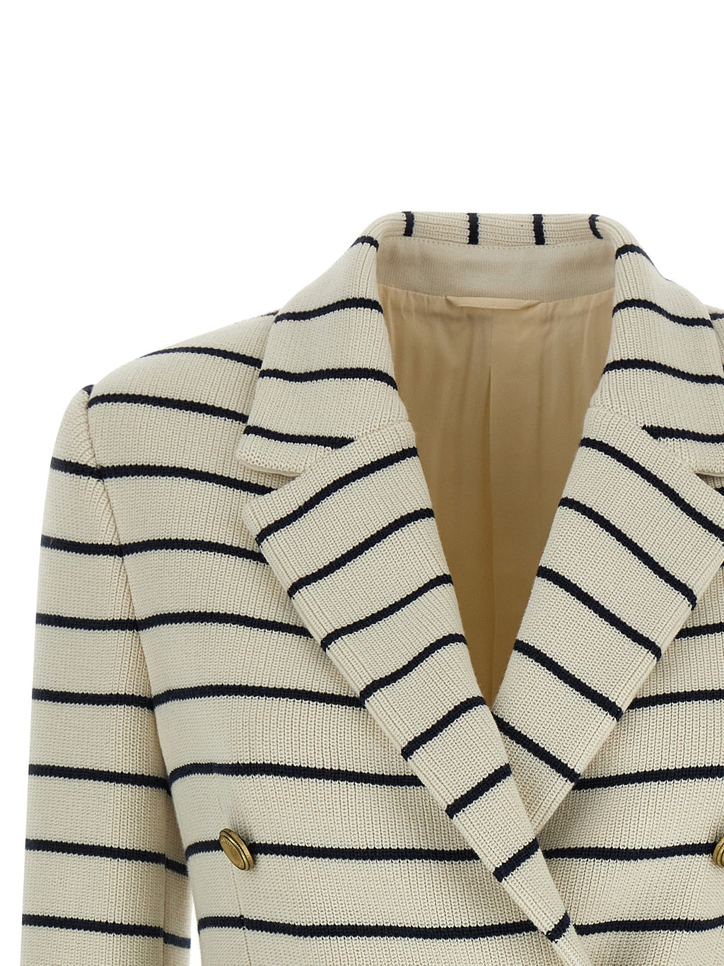 Brunello Cucinelli Blue Cotton Blazer