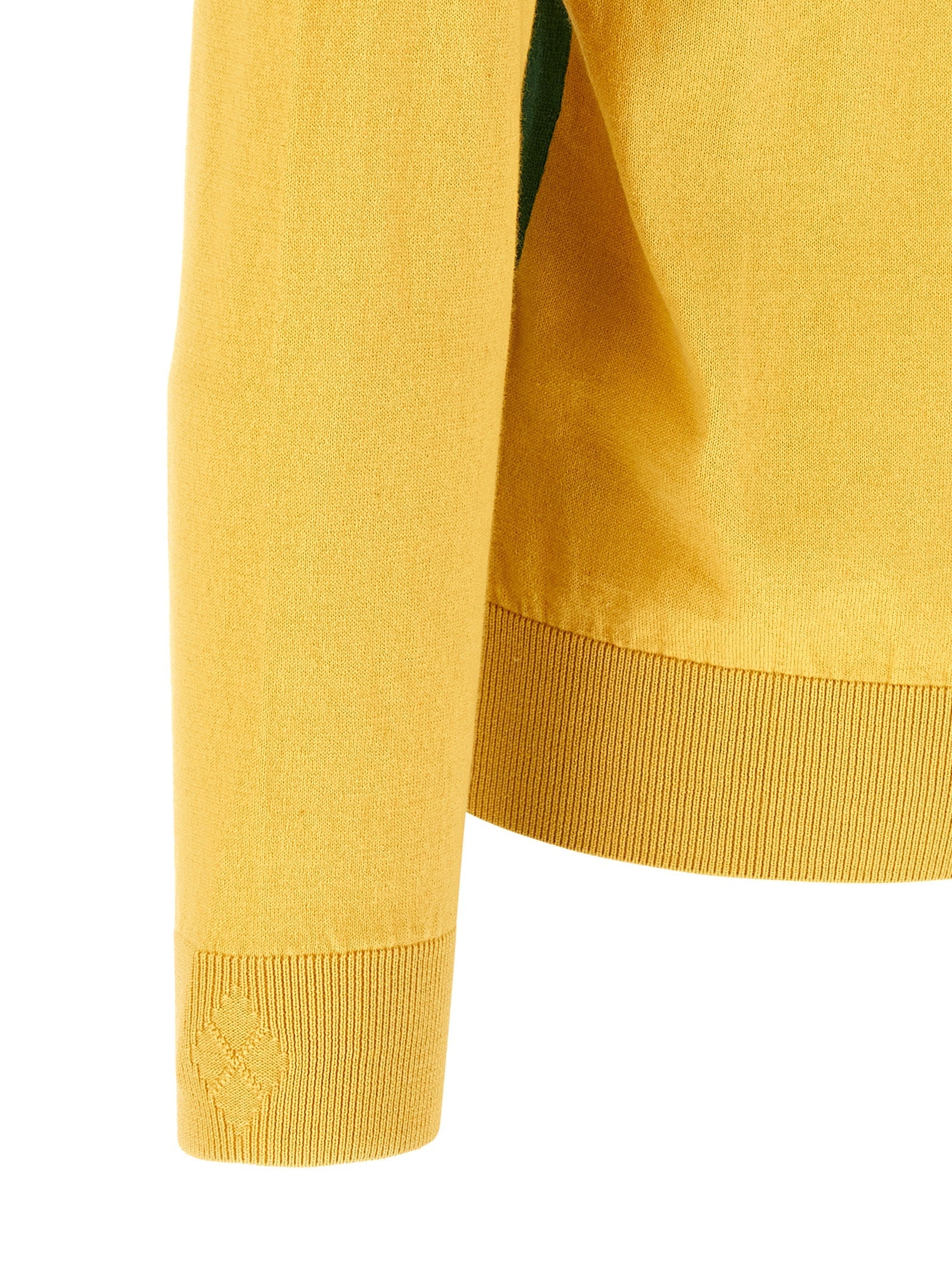 Ballantyne Bicolor Cotton Cardigan