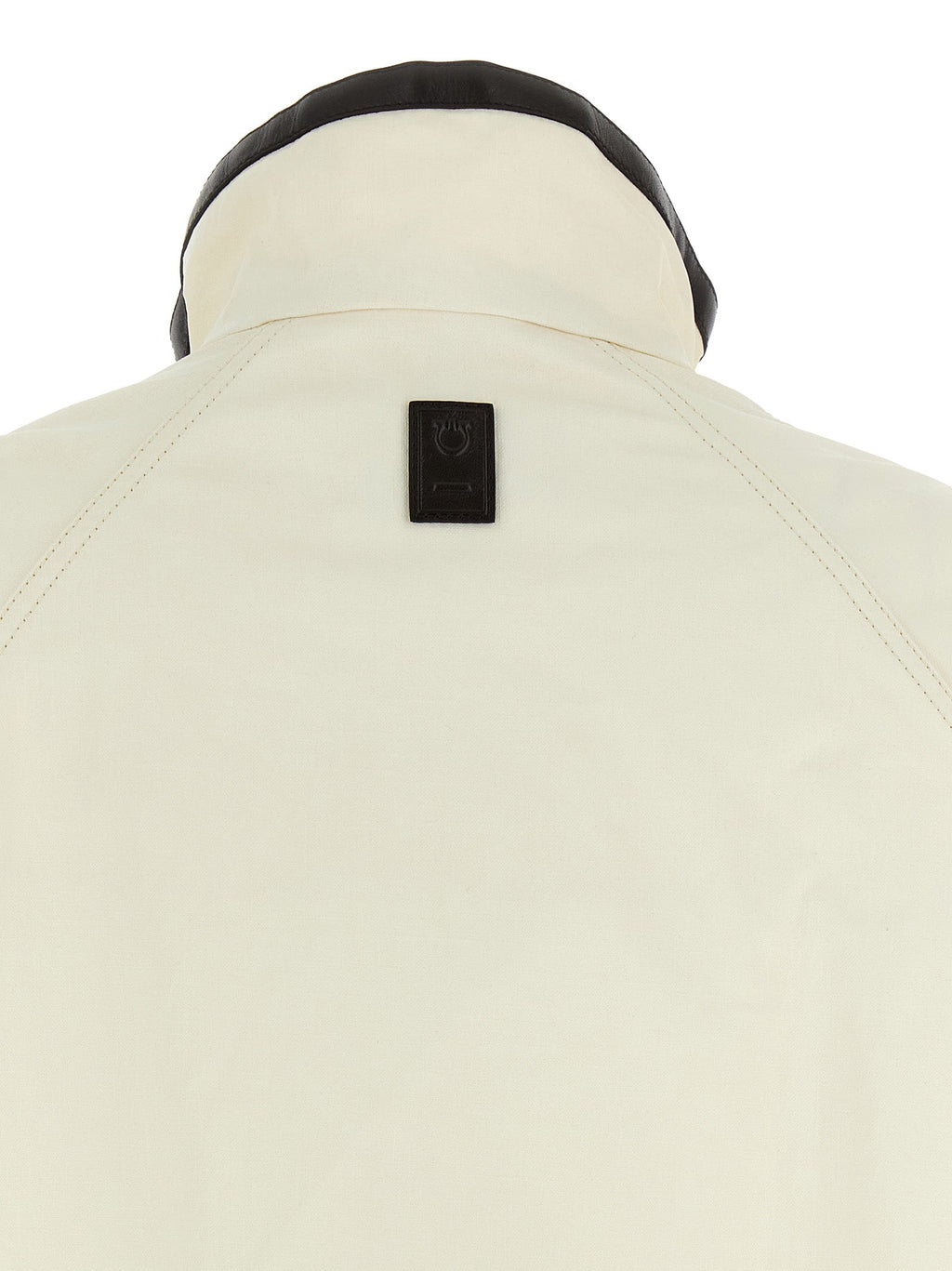 Ferragamo White Linen Full-Length Jacket