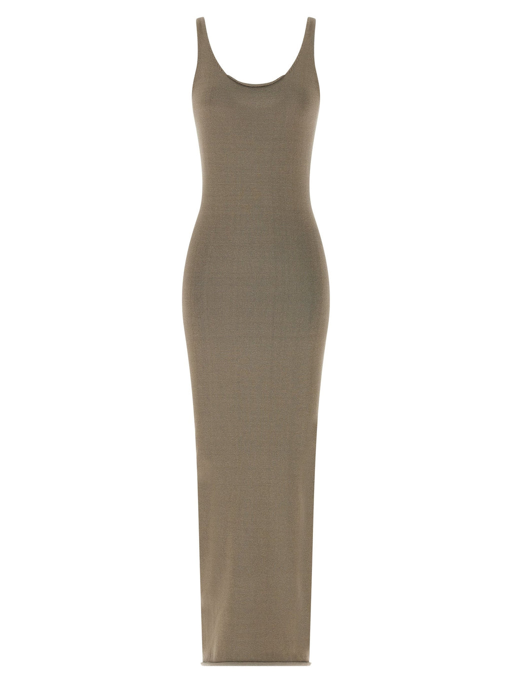 Entire Studios Beige Cotton Midi Dress