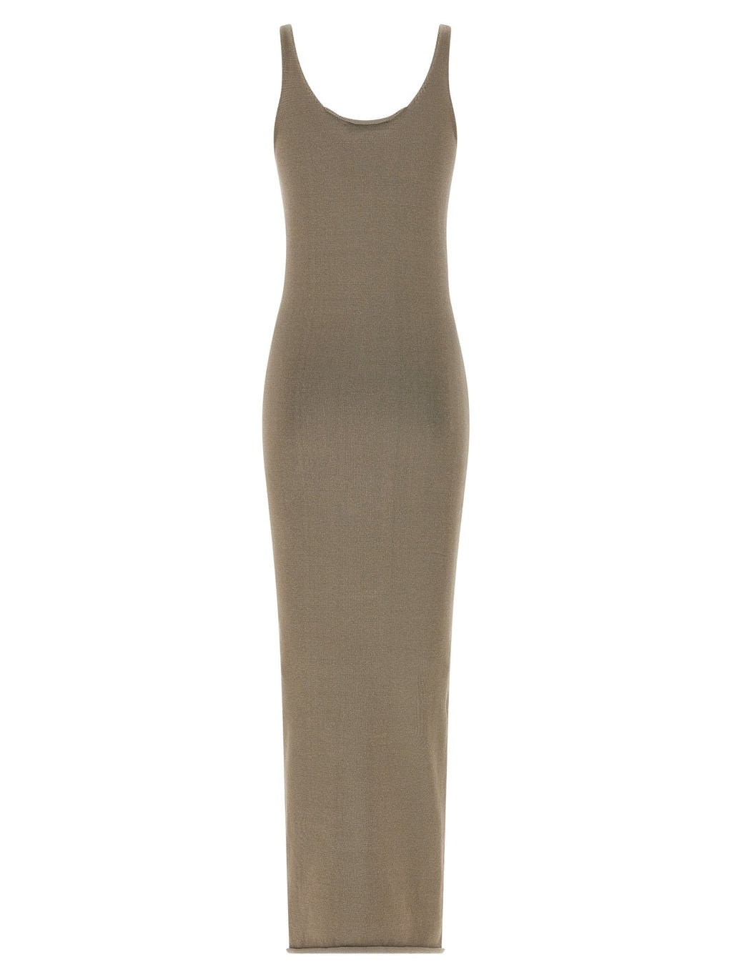 Entire Studios Beige Cotton Midi Dress