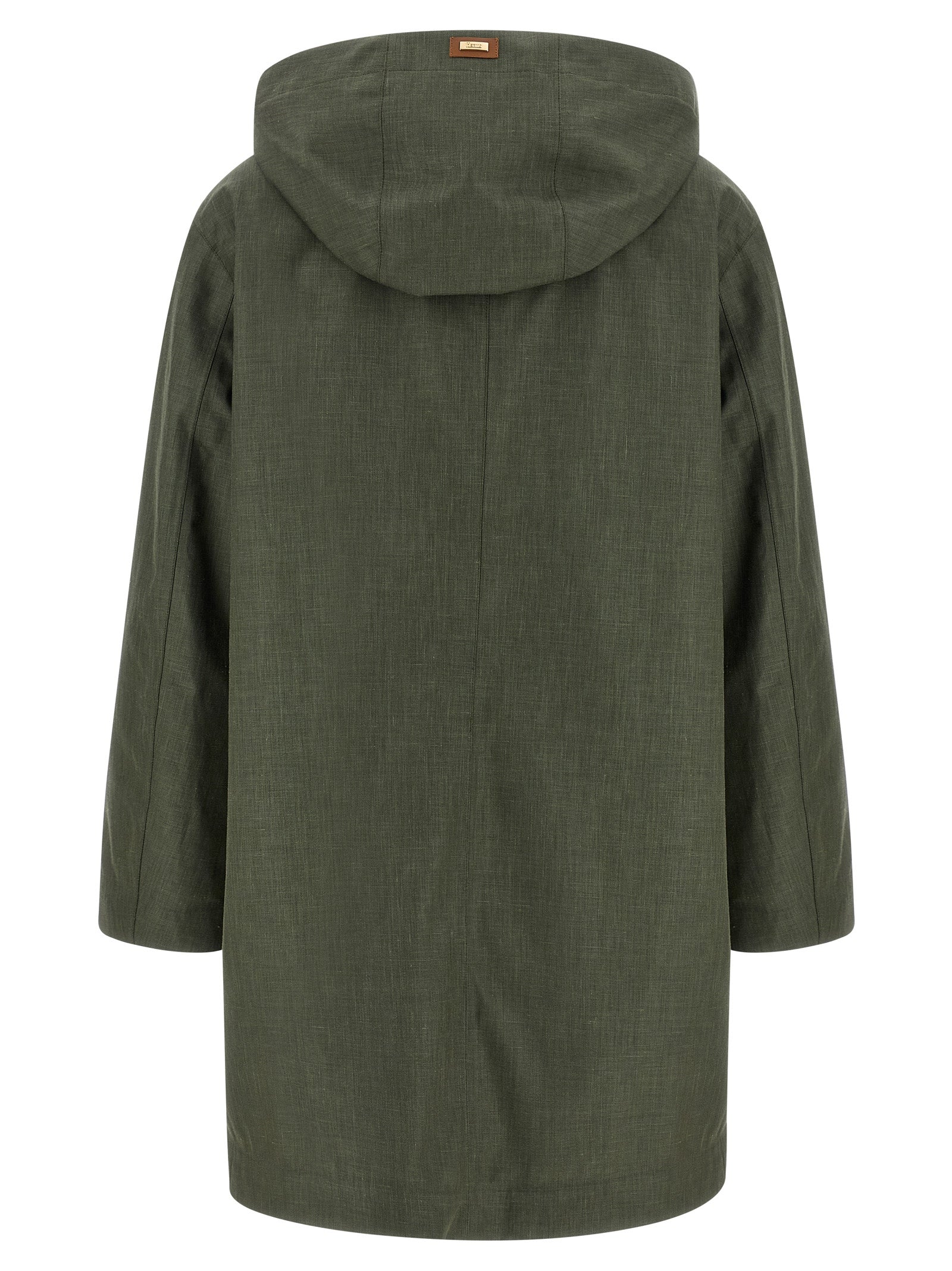 Herno Bicolor Linen Coat