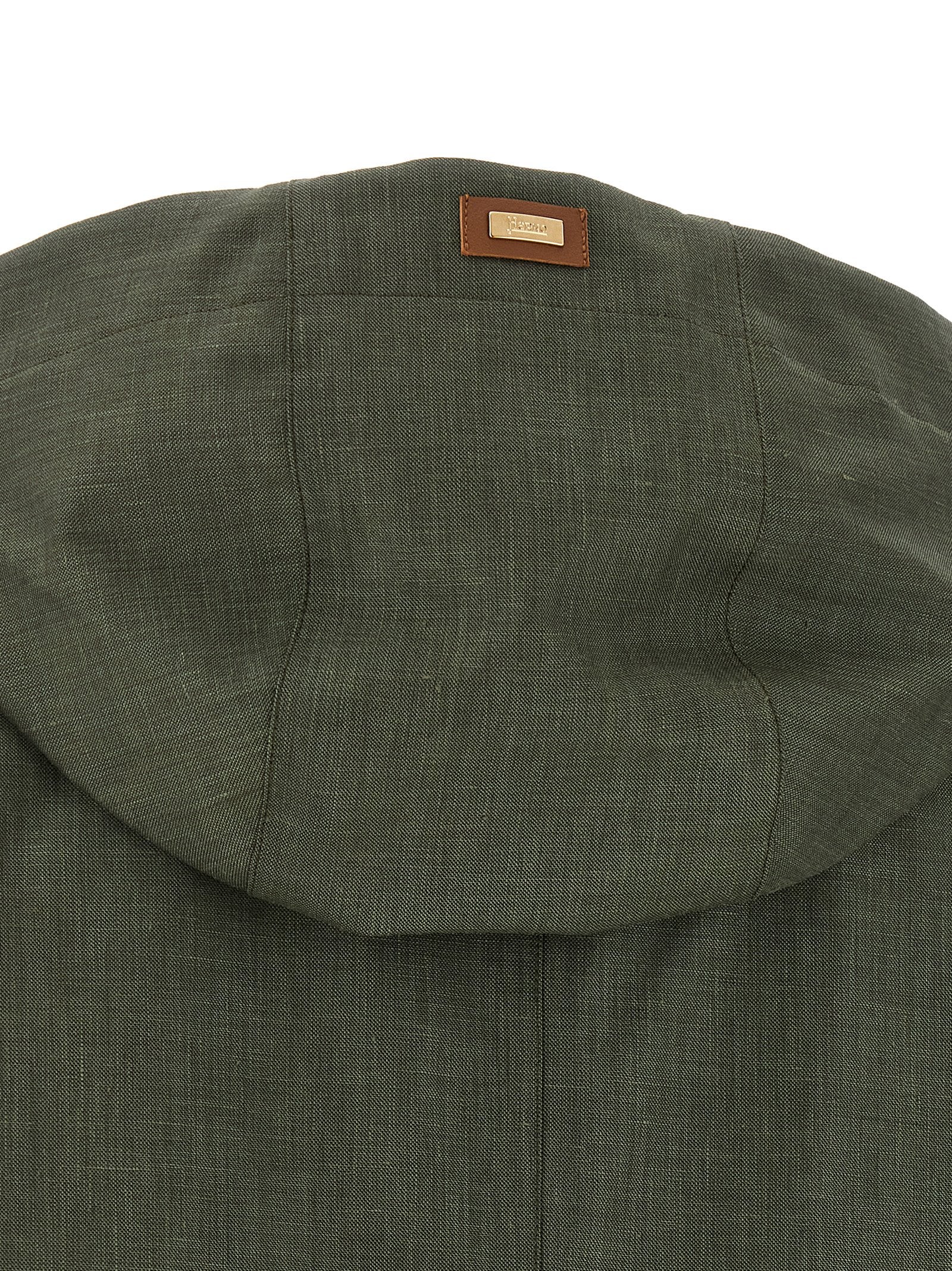 Herno Bicolor Linen Coat
