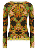 Etro Multicolor Polyamide Cardigan