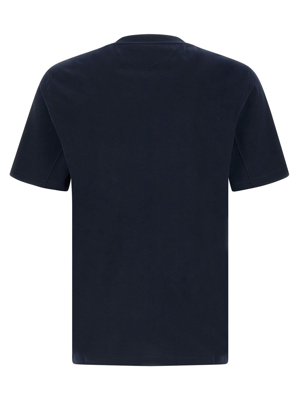 Brunello Cucinelli Blue Cotton T-Shirt