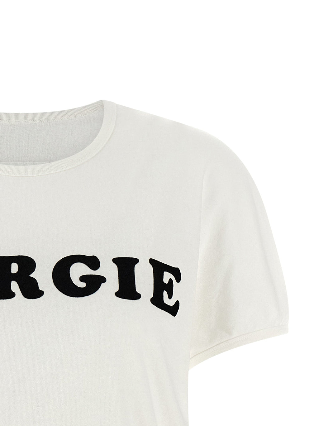 MM6 Maison Margiela White Cotton T-Shirt