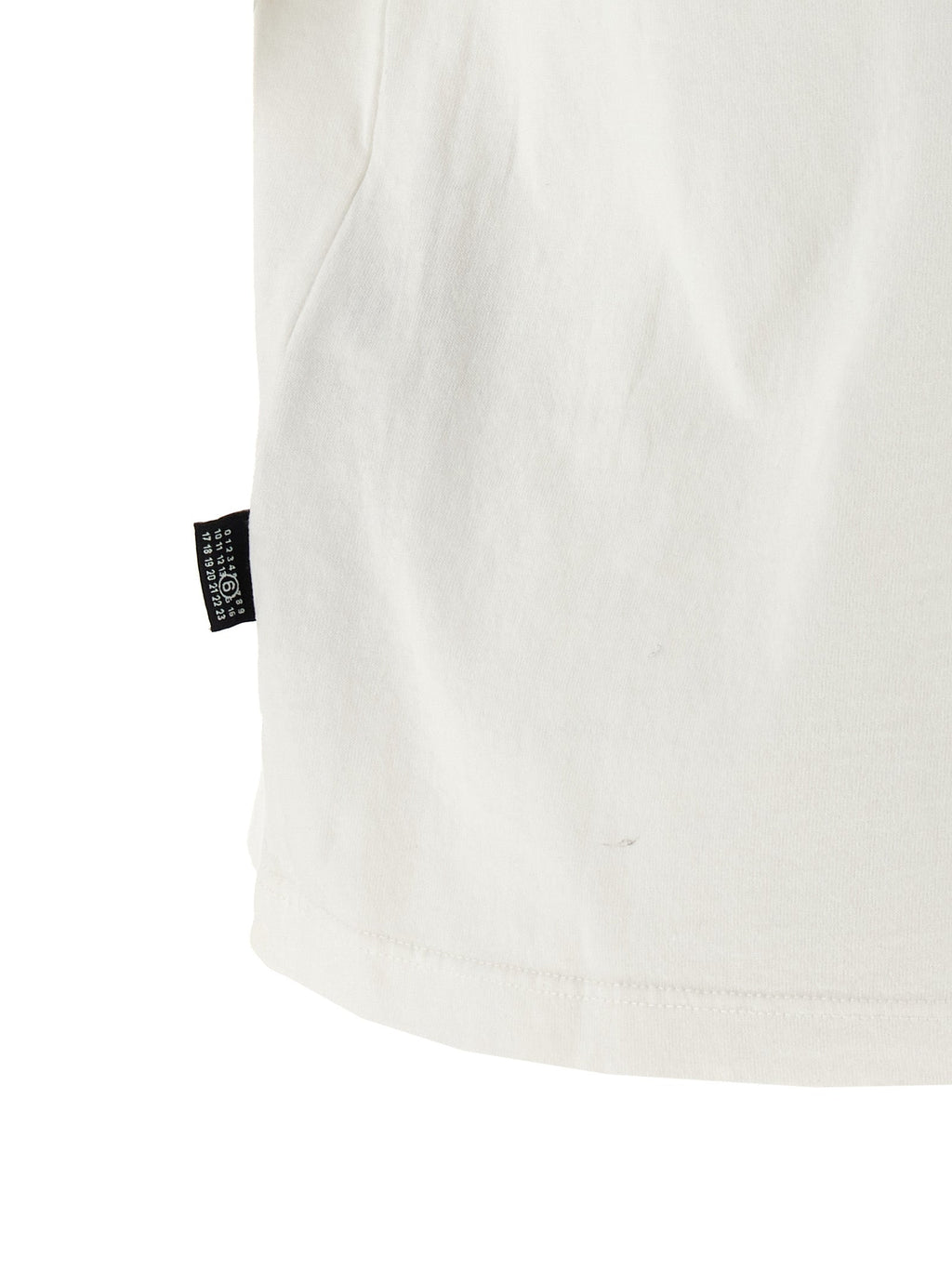 MM6 Maison Margiela White Cotton T-Shirt