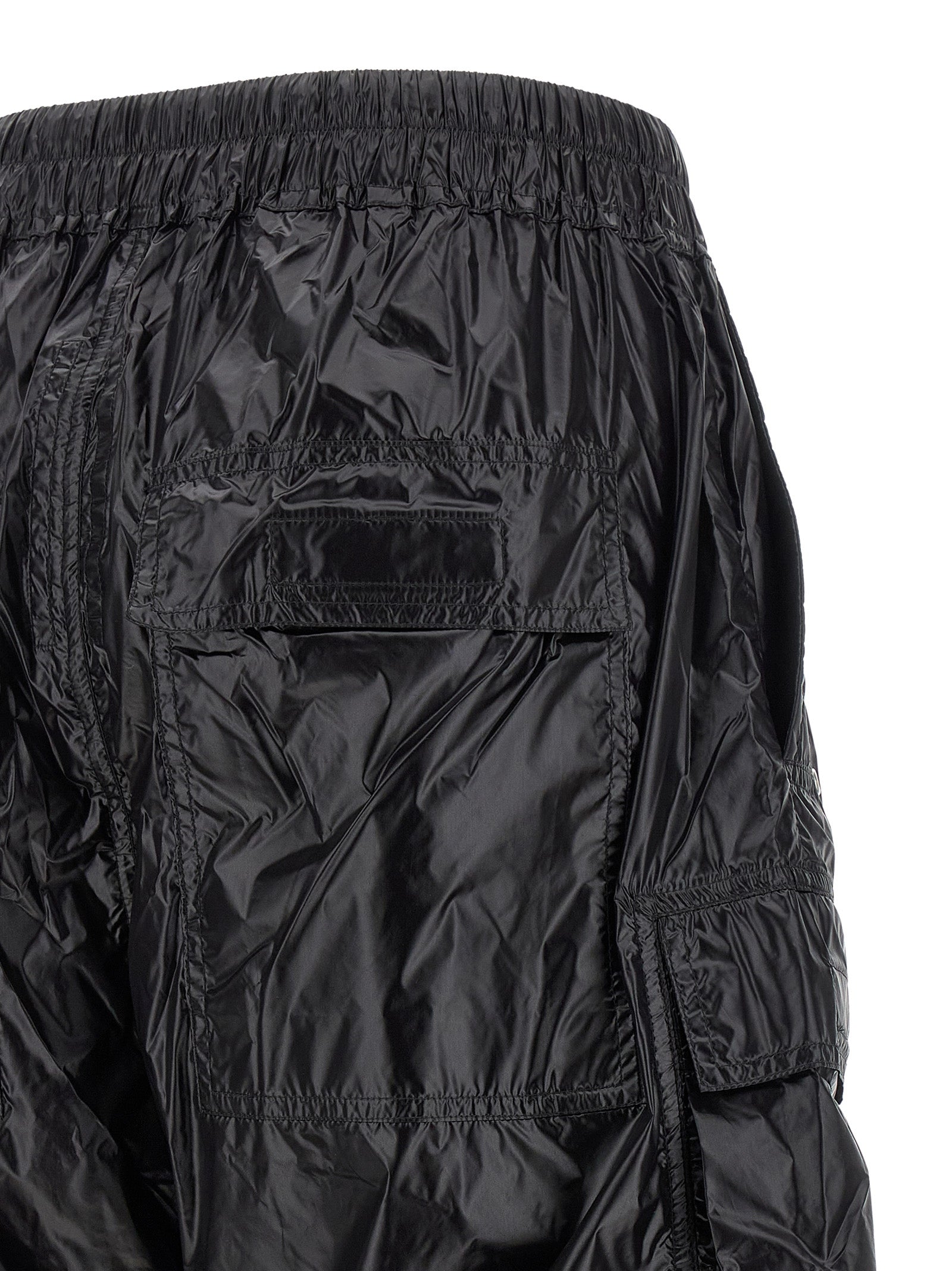 DRKSHDW Black Nylon Cargo Pants
