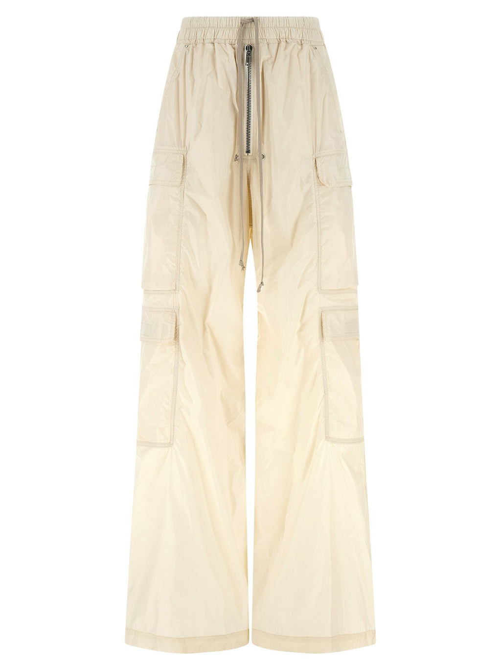 DRKSHDW Beige Nylon Cargo Pants
