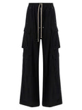 DRKSHDW Black Cotton Cargo Pants