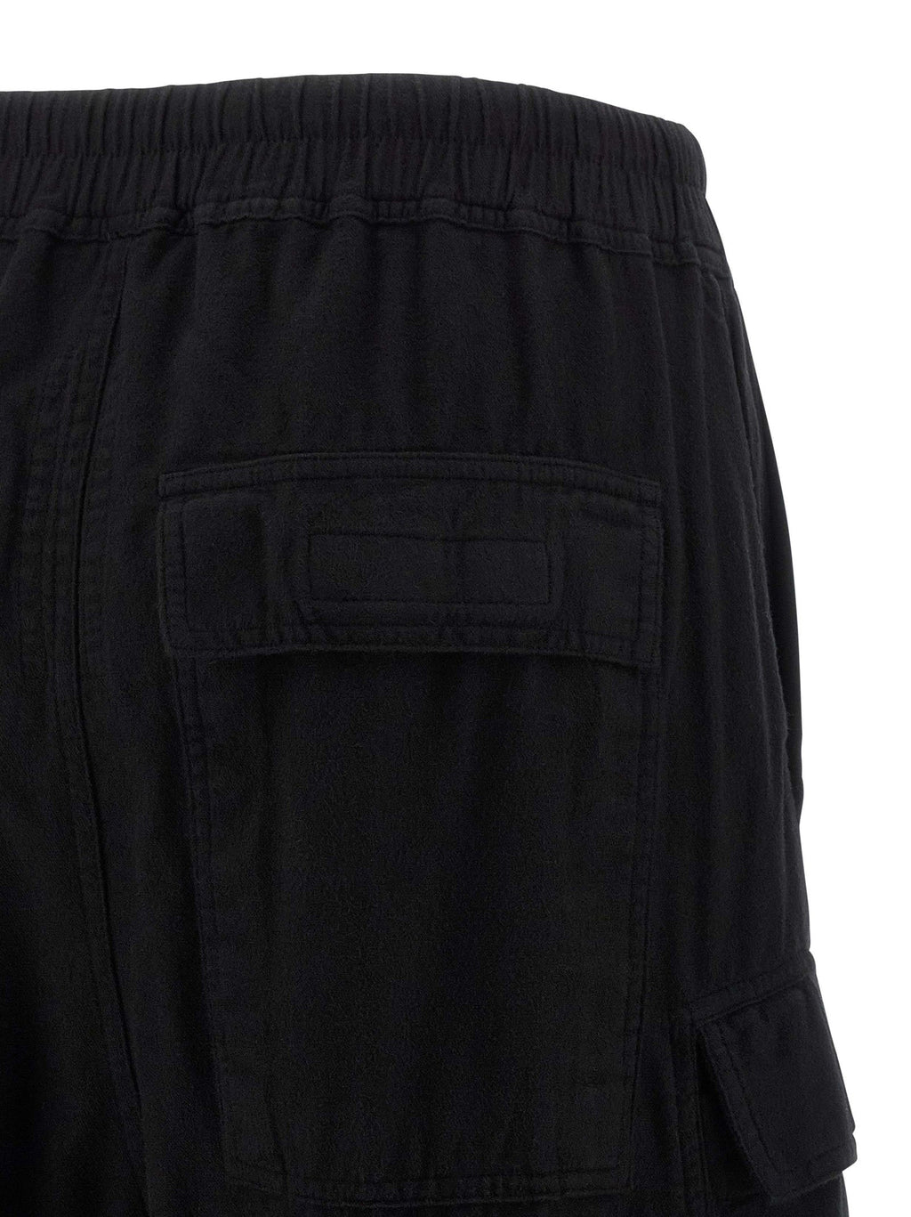 DRKSHDW Black Cotton Cargo Pants