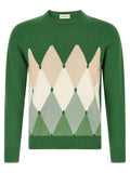 Ballantyne Bicolor Cotton Cardigan