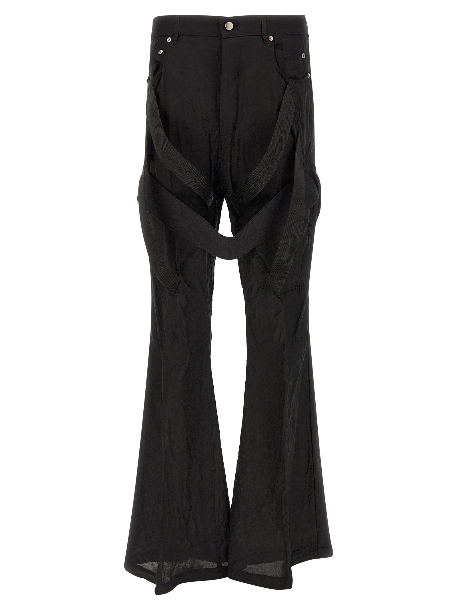 Rick Owens Black Copper Flared Pants