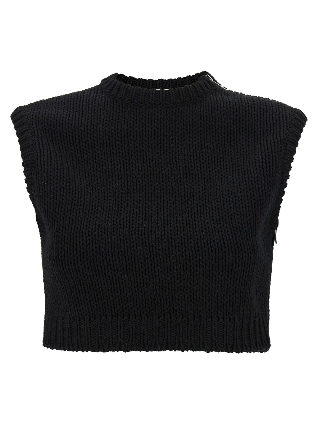 Max Mara Black Cotton Cardigan