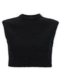 Max Mara Black Cotton Cardigan